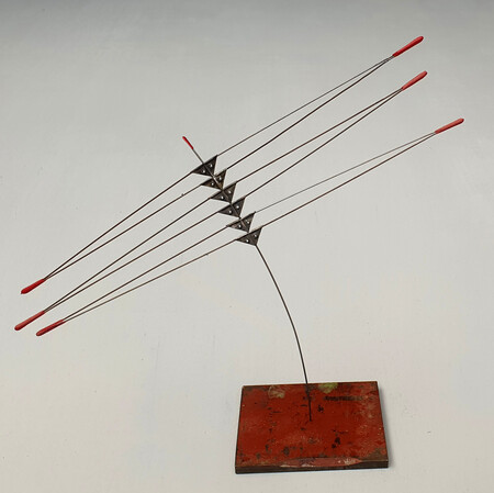 M&eacute;tal/Pigments/B&eacute;ton 0,25m X 0,35m X 0,,15m
