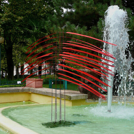 Bois/ M&eacute;tal/Pigments/b&eacute;ton. 3m x 4m x 0,80m